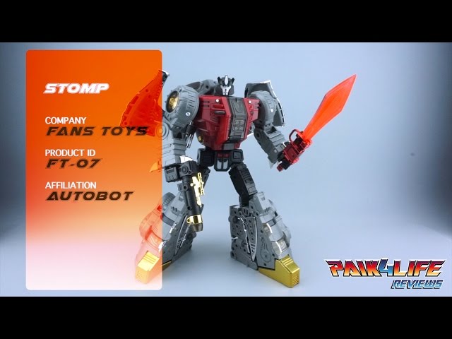 Transformers Review: Fans Toys FT-07 Stomp (Pre-production Sample