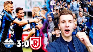 PADERBORN vs REGENSBURG 3:0 Stadion Vlog 🔥 Pöbelei vor Anpfiff! SCP bleibt die Nummer 1!