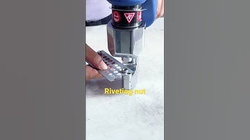 Use of rivet nut
