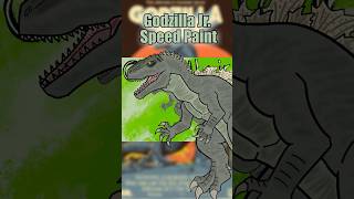 Godzilla Junior USA  #kaiju #speedpaint