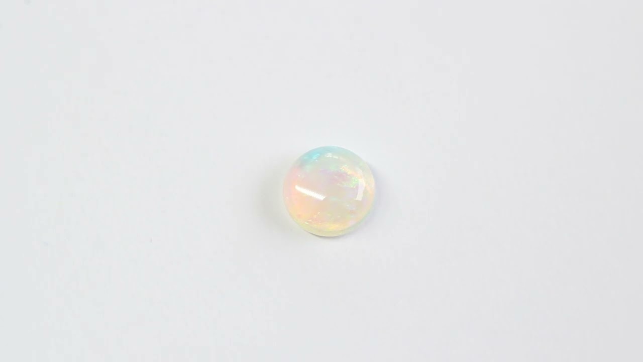 Natural solid white /light opal loose stone