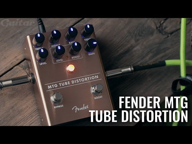 Fender MTG Tube Distortion Demo & Review | Guitar.com - YouTube