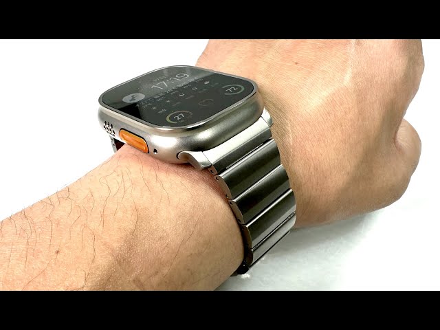 【最強 Apple Watch バンド】NOMAD Titanium Band シルバー 