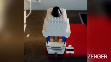 Kids Build High Res Microscope From LEGO And Old Phone Parts