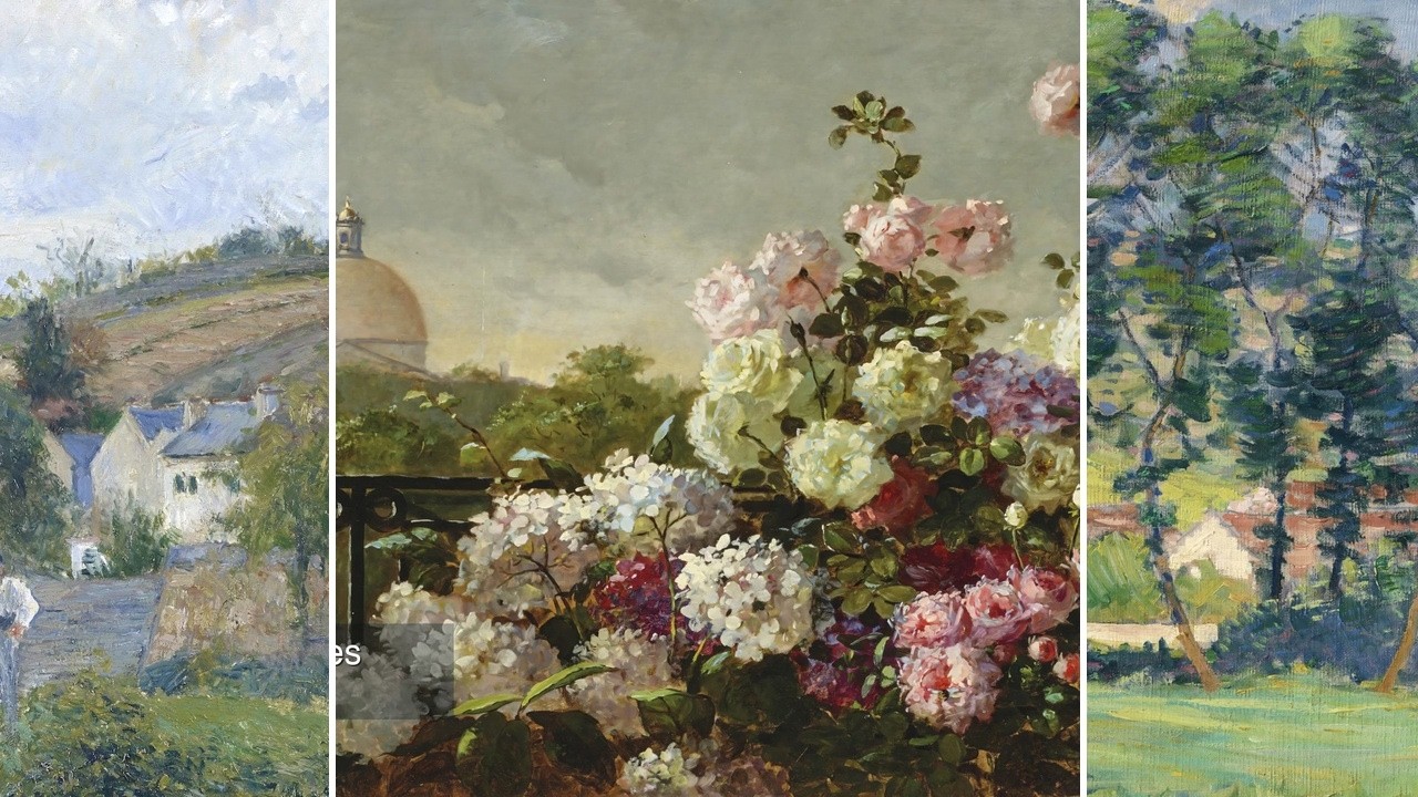 Impressionist Art TV — Silent Art Gallery · August 24 Night | From the Terrace… & others
