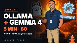 Ollama + Gemma 4 — Local AI in 5 Minutes (Free)