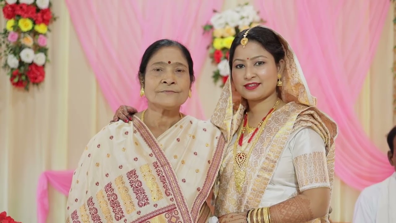 Himangshu weds Bhaggyashree... 1st marriage anniversary 