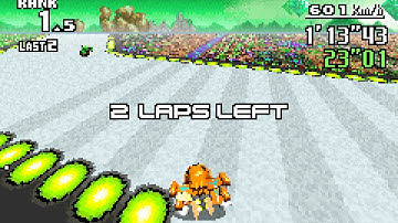 F-Zero Maximum Velocity TAS Crossroad Circuit (Knight 2) 1