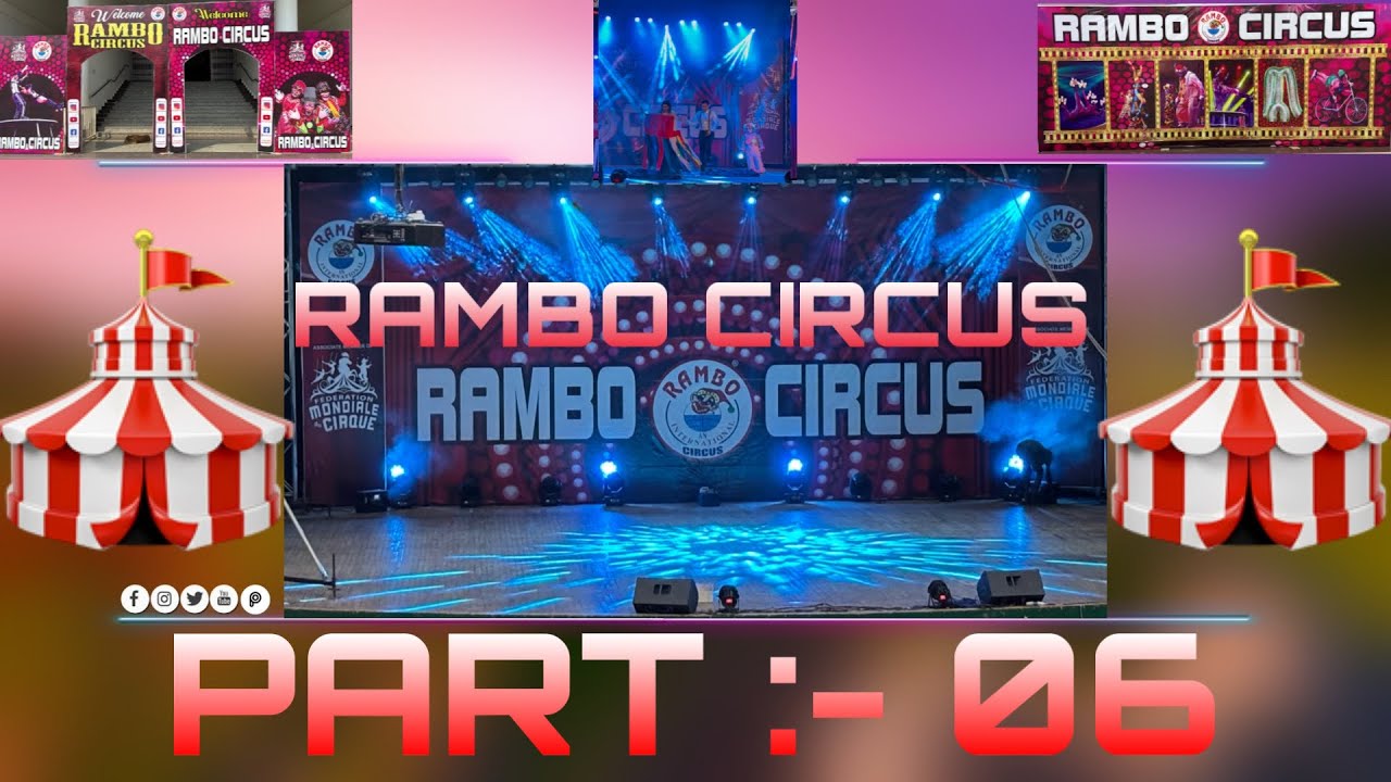 RAMBO CIRCUS !! Part :- 06 !! 6th Act ! Magical Dress Change ! Mr L.Raj ...