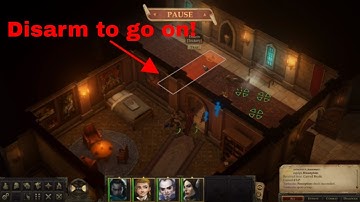 Pathfinder: Kingmaker Alignment Checks, Traps and Puzzle Room Start