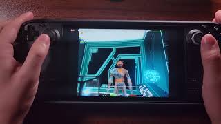 Tron 2.0 an early 2000s FPS set in the Cyberspace on the Steam Deck!