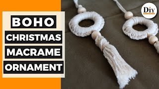 EASY Twine Christmas Ornament - 5 Minute Crafts