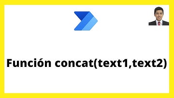 Función concat() para juntar varias cadenas de texto - Power Automate