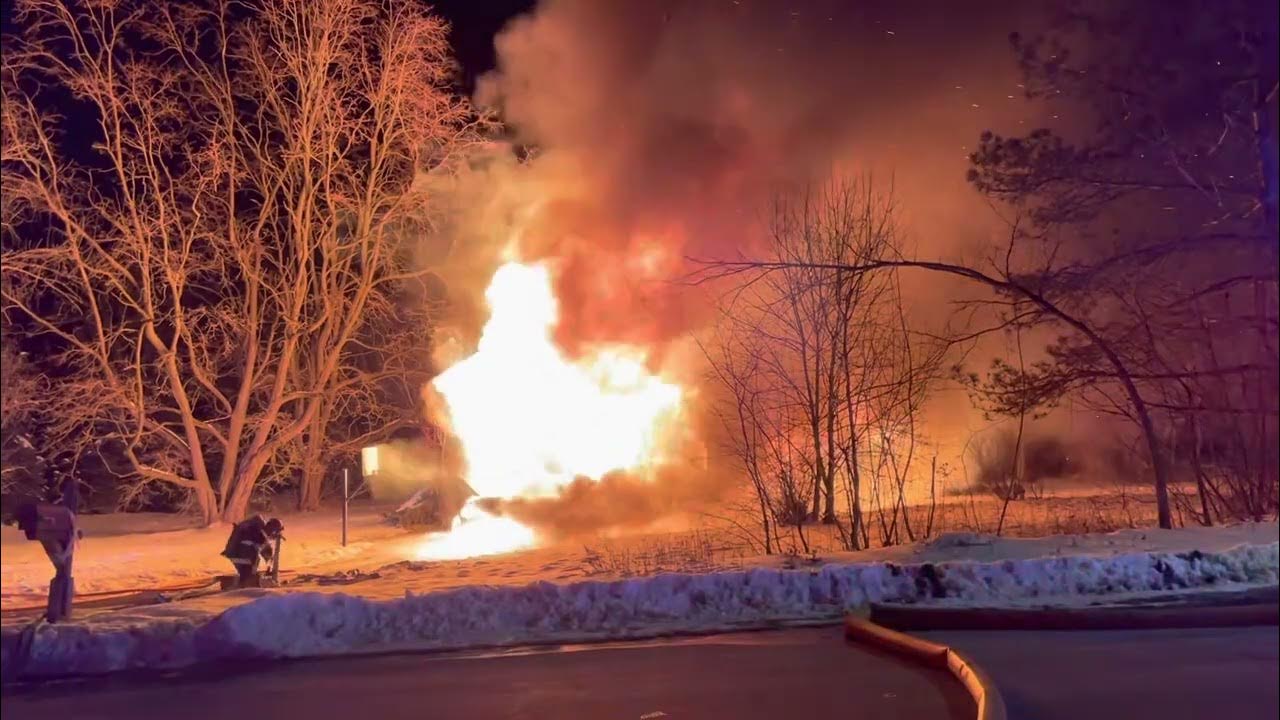 NundaRural FPD (IL) 3rd Alarm House Fire YouTube