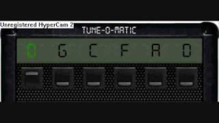 tuning in 1 step down