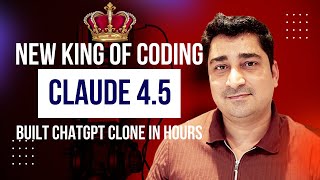Claude Sonnet 4.5: The NEW King of AI Coding (Built ChatGPT Clone in Hours!)