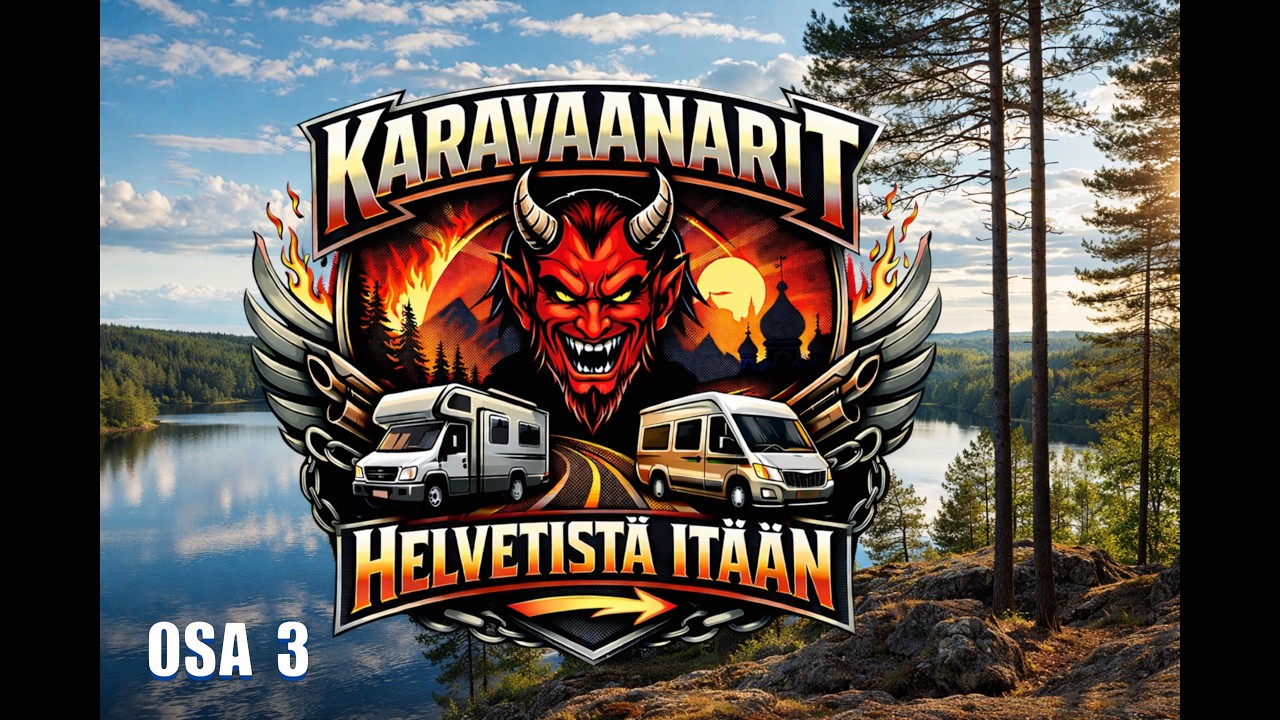 Karavaanarit Helvetinjärveltä itään - Kohti puskaparkkia -