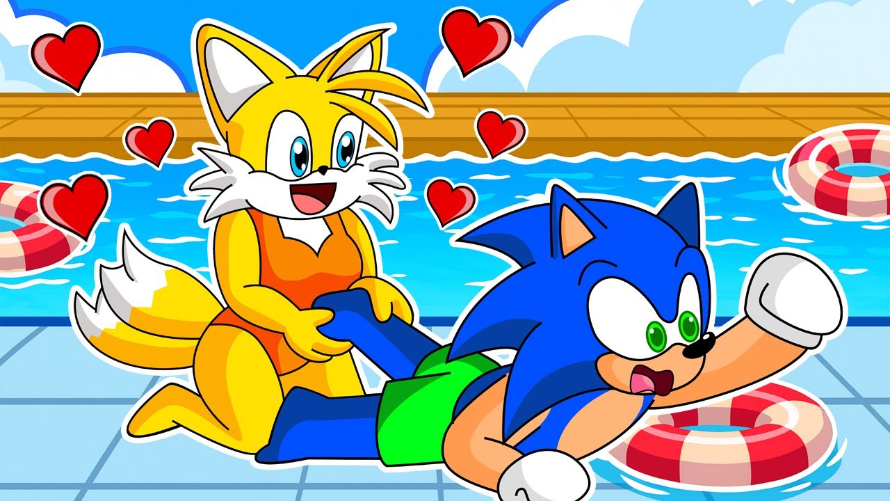 TAILS ESTÁ LOCAMENTE ENAMORADA DE SONIC! SONIC en ROBLOX