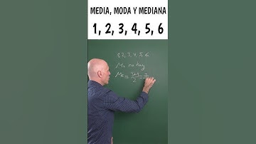 MODA, MEDIANA Y MEDIA. Estadística básica