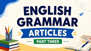 Information English Grammar – Articles Part 3 | Definite Article The News