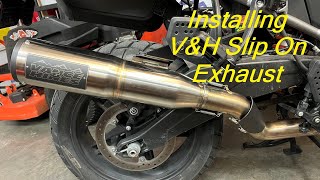 Vance & Hines Exhaust on Pan America and Test Ride with Exhaust Clip