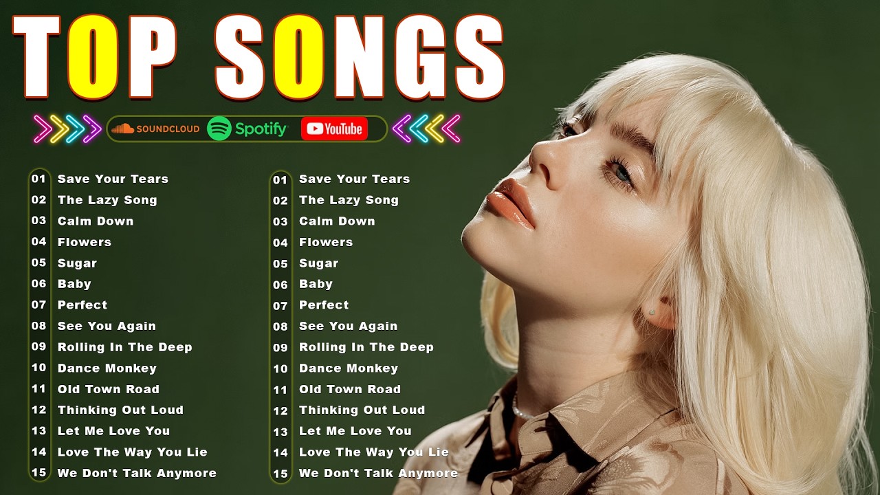 Rihanna, Bruno Mars, The Weeknd, Ed Sheeran, Adele, Dua Lipa, Maroon 5 🍁 Billboard Top 50 This Week