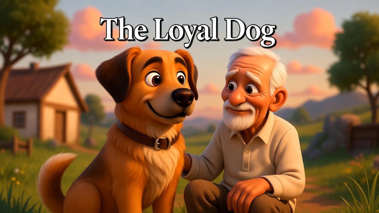 The Loyal Dog | An Emotional Animated Moral Story #cartoon #animals # ...