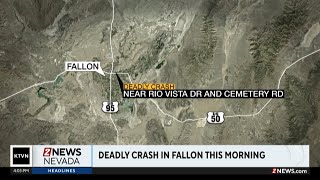 Deadly crash in Fallon