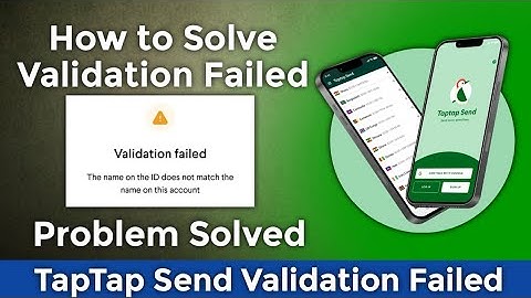 TapTap Send Validation Failed | Name on ID Does Not Match | Real Experience Helping a User