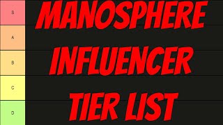 Ranking Manosphere Influencers (TIER LIST)