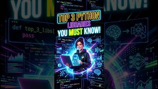 Top 3 Python Libraries Every Developer Must Learn! #Python #Coding