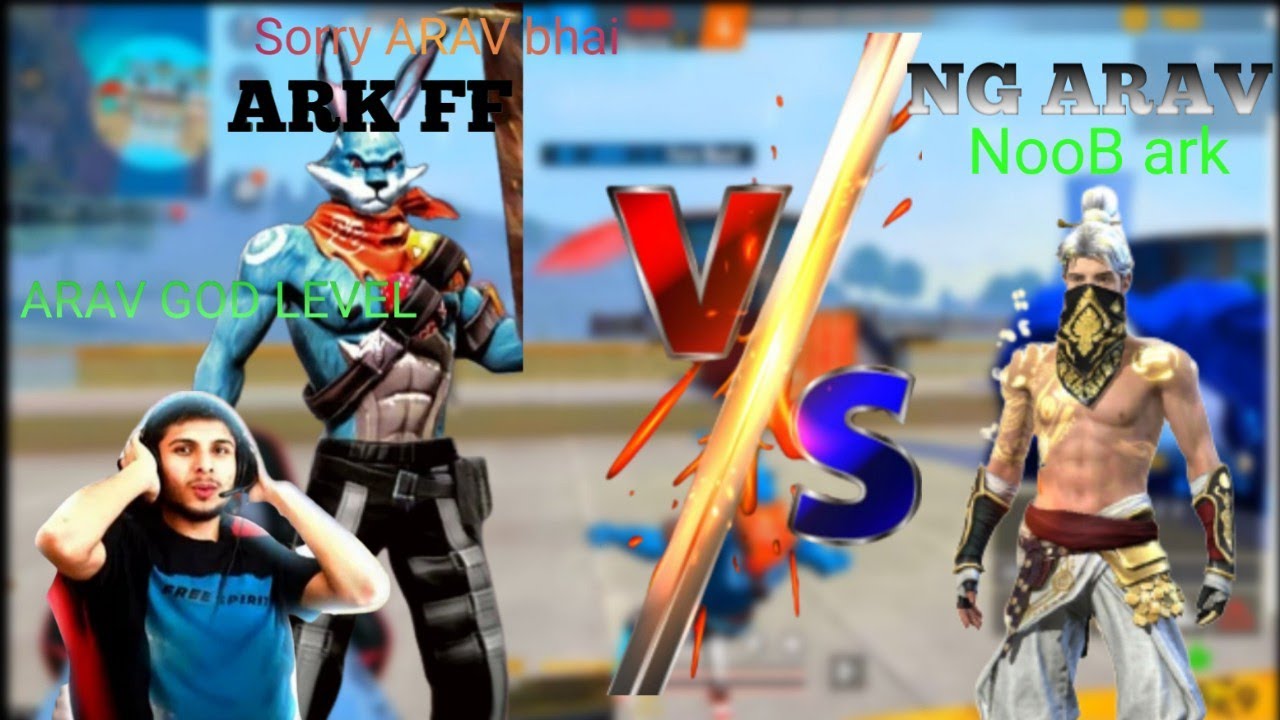 ARK FF VS NG ARAV OP REACTION FOR NONSTOP GAMING