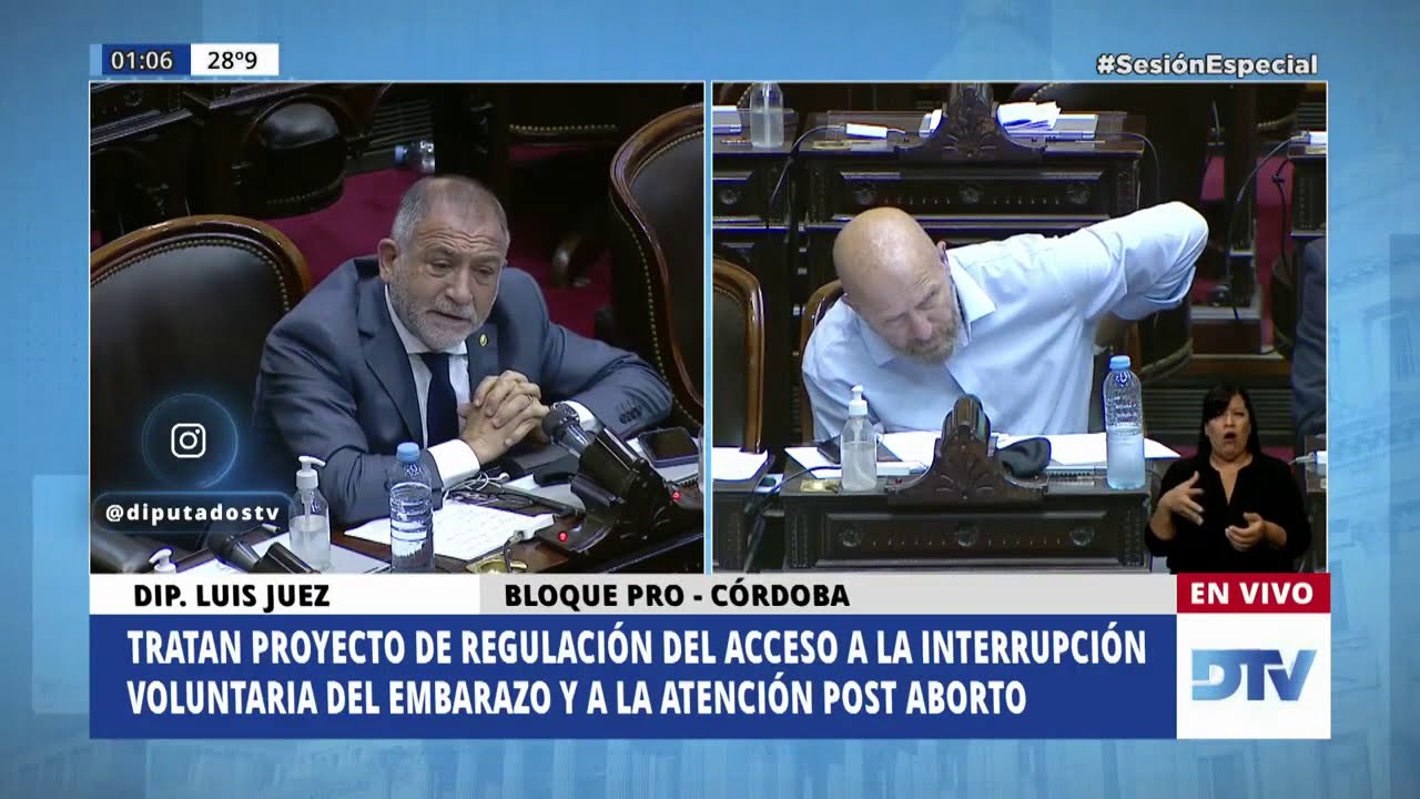 Luis Juez afirmó que votará en contra del aborto legal: 