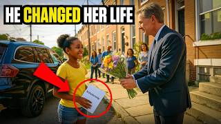 A Poor 12-Year-Old Black Girl Rescues A Beaten Millionaire His Whispered Thanks Moves Her To Tears