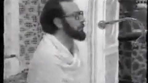 تلاوه نادره جدا للشيخ الحصري في شبابه يقرأ قرآن في الحرم المكي