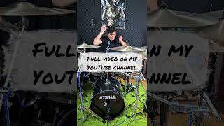 Video thumbnail of "Die Ärzte - Westerland🥁 #drumcover #dieärzte #drummerboy #drums #westerland #belab #schlagzeug"