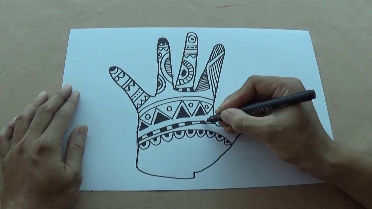 How To Draw Zentangle Art For Kids YouTube