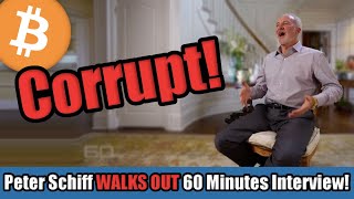 Peter Schiff WALKS OUT on 60 Minutes Interview After Global Tax Evasion Allegation | Bitcoin in 2020