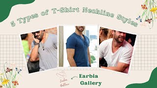 5 Types of T-Shirt Neckline Styles