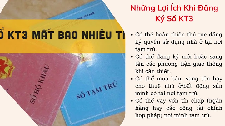 So sánh sổ tạm trú và kt3 năm 2024