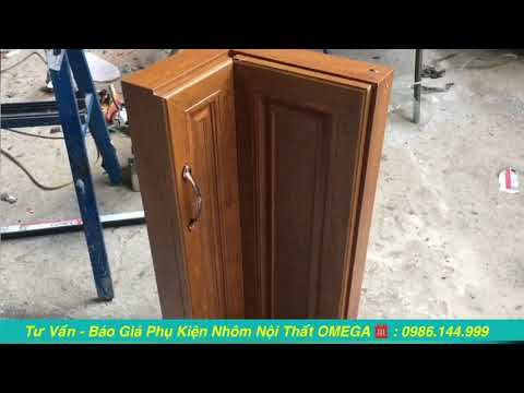 Video Bản lề 135 Độ và 165 Độ Lắp ở Gầm Bếp Nhôm Nội Thất... - youtube