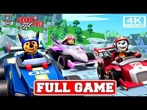 PAW PATROL GRAND PRIX Gameplay Walkthrough FULL GAME No Commentary (PS5 4K 60FPS Longplay)