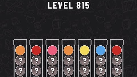 Ball Sort Puzzle Level 815 #ballsortpuzzle #ballsortpuzzlegameplay #puzzlegame #mobilegames
