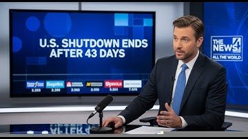 End of 43-Day U.S. Government Shutdown | #breakingnews #governmentshutdown #newsupdate