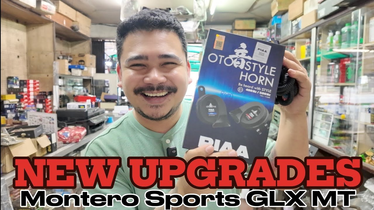 HORN & FOG LIGHTS FOR 2025 MITSUBISHI MONTERO GLX