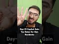 DT Shorts Day-31 Capital Gain Tax Rates for Non Residents #cafinal #nov24 #directtax #exam #directta