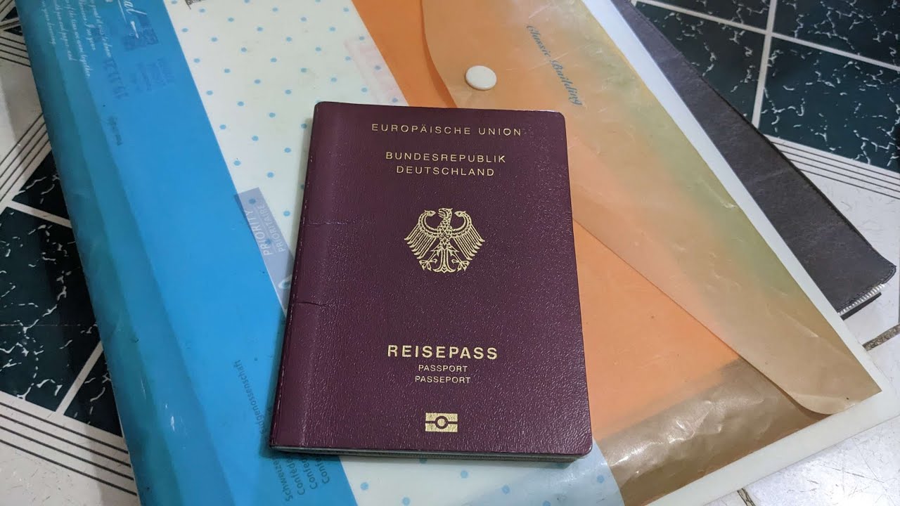 travelling to germany passport validity