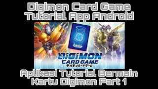 Digimon Card Game Tutorial App | Tutorial Cara Bermain Kartu Digimon Part 1 screenshot 5