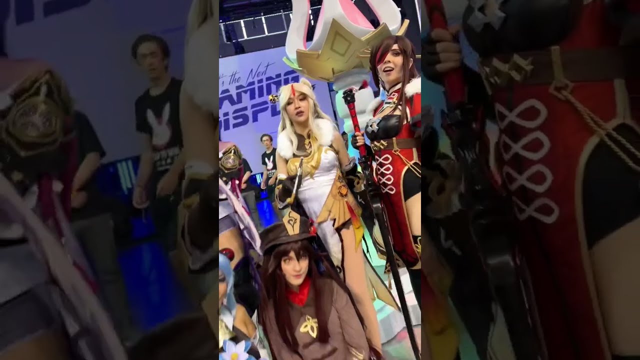 Genshin Impact cosplay at gamescom 2022! #cosplay #gamescom