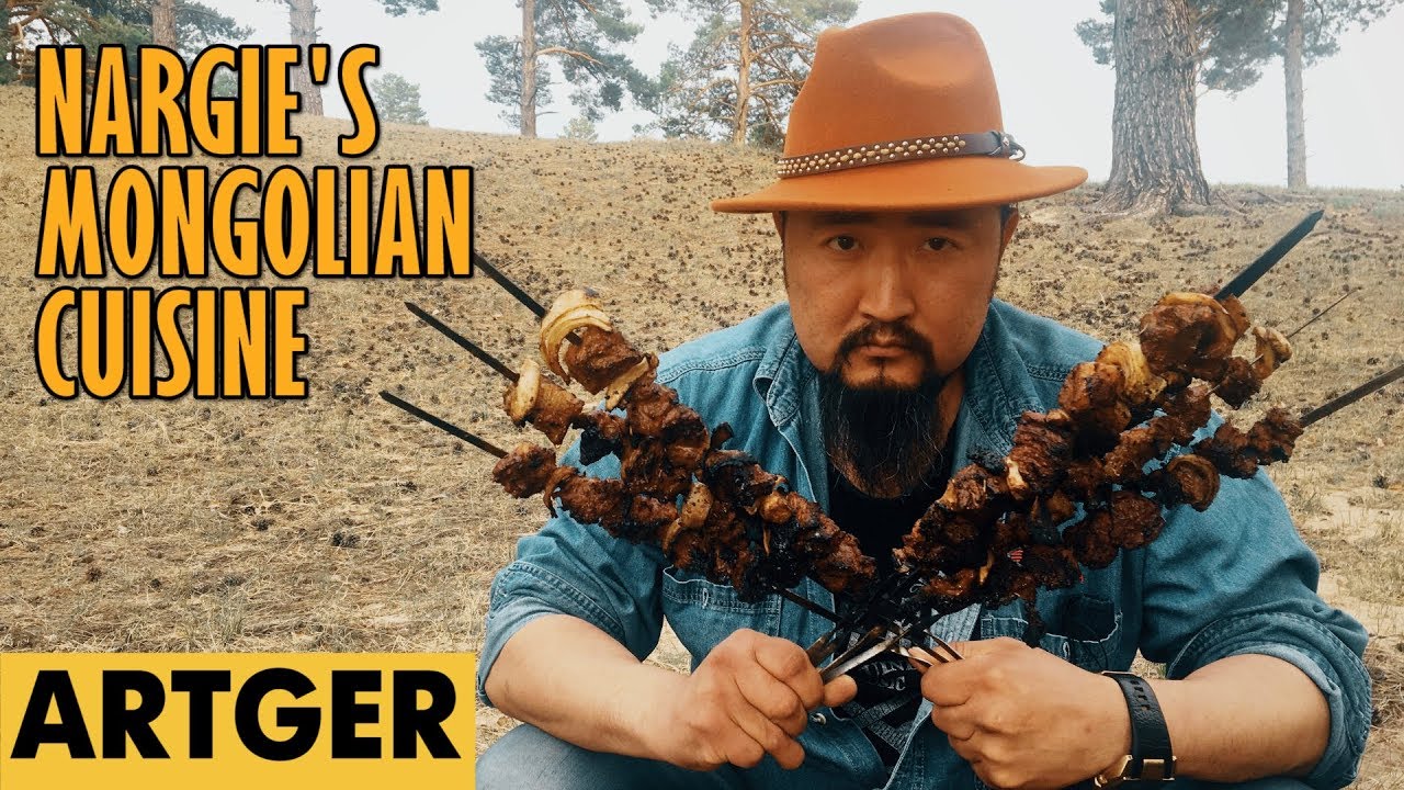 Nargie's Mongolian Cuisine: SHORLOG (Ultimate Mongolian Style Shish Kebab)